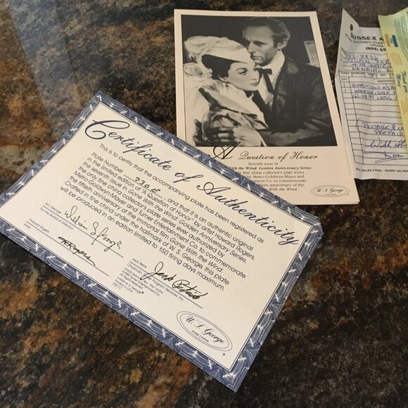 2/40 Gone With the Wind Golden Anniversary 'A Question of Honor' Howard Rogers - Picture 10 of 11